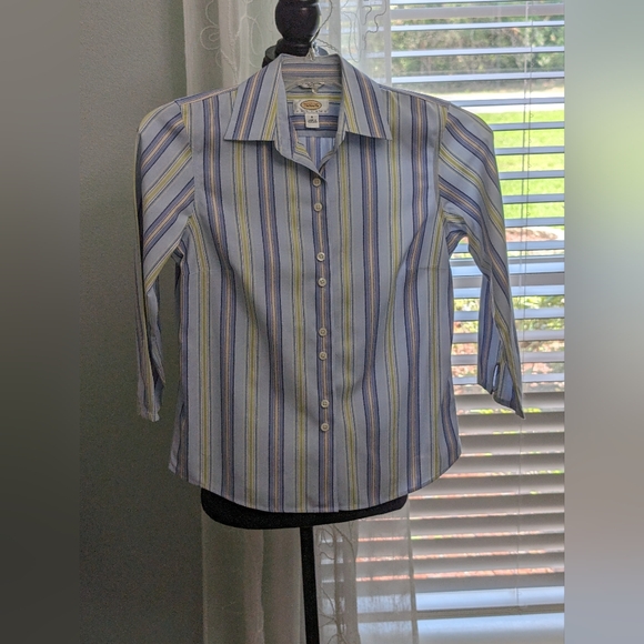 Talbot's Petites Button Down Shirt Size 6P - Picture 1 of 10